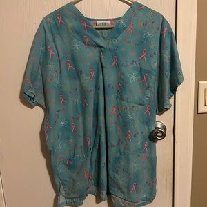 No longer wear scrubs. 2x size